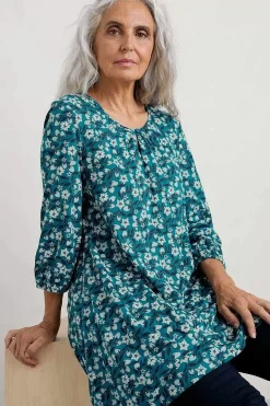 Tunics<Seasalt Cornwall Moonfish Jersey Tunic Wild Raspberries Seaway