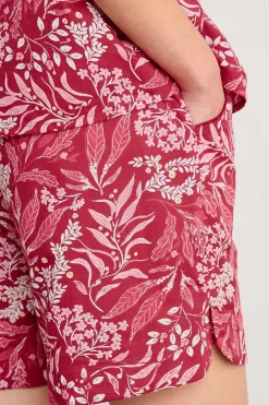Nightwear<Seasalt Cornwall Moonflower Vest Top Pyjama Set Riverbed Floral Mainsail
