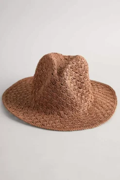 Hats<Seasalt Cornwall Ocean Sky Paper Crochet Hat Basket