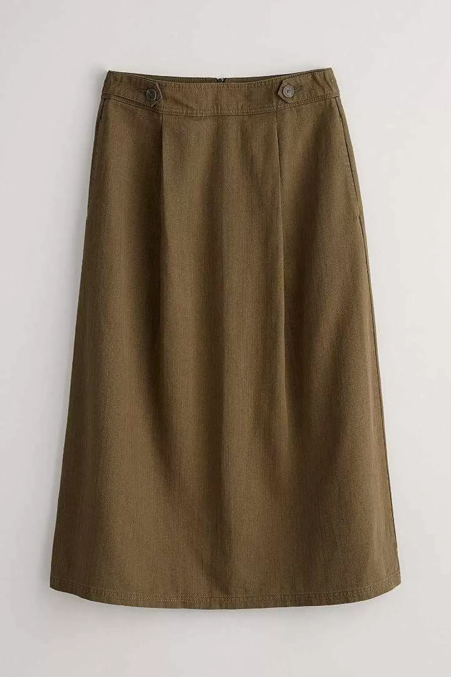 Skirts<Seasalt Cornwall Penjerrick Midi Skirt Laurel