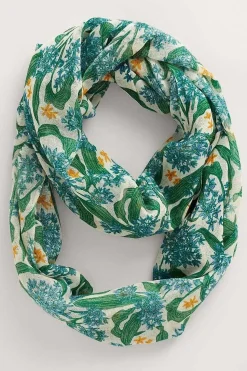 Scarves & Shawls<Seasalt Cornwall Pretty Circle Scarf Wetland Check Wreckage