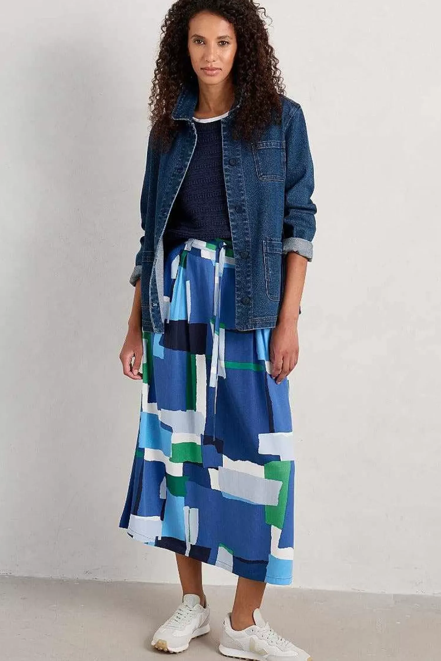 Coats & Jackets<Seasalt Cornwall Reading Rocks Jacket Mid Indigo Wash