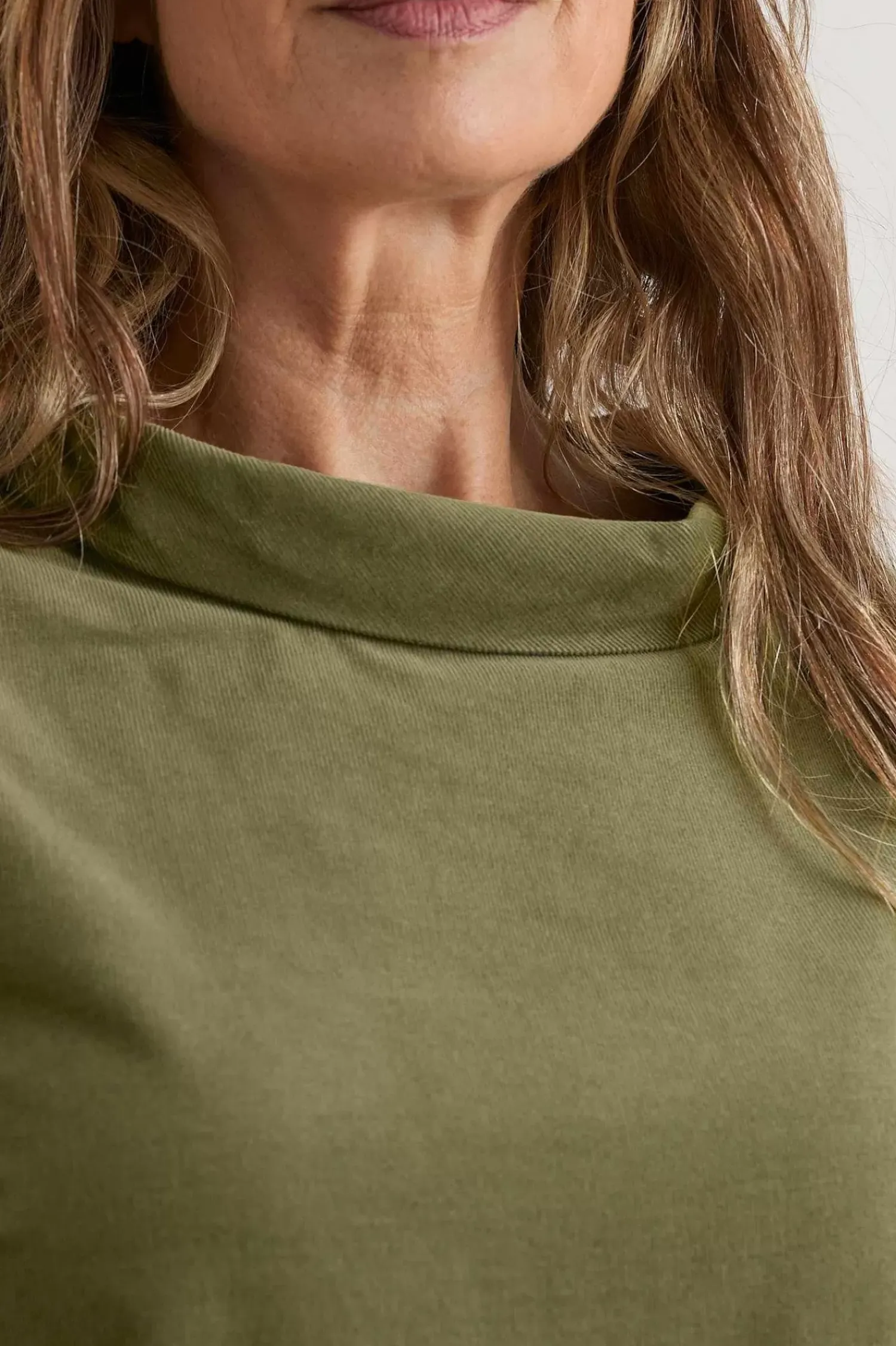 Tunics<Seasalt Cornwall Sail By The Stars Needlecord Tunic Light Olive