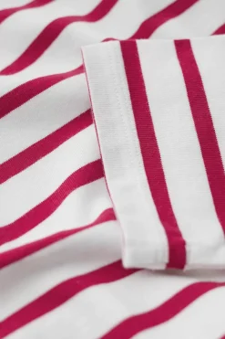 Tops<Seasalt Cornwall Sailor Shirt (Gots) Breton Chalk Wild Berry