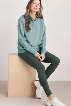 Trousers & Shorts<Seasalt Cornwall Sea Dance Organic Cotton Leggings (Gots) Nori