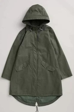 Coats & Jackets<Seasalt Cornwall Seafaring Waterproof Coat Trellis