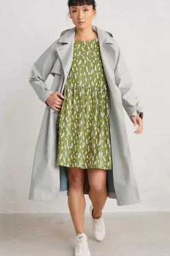 Dresses<Seasalt Cornwall Sea Mirror Jersey Dress Dried Grass Dark Citron