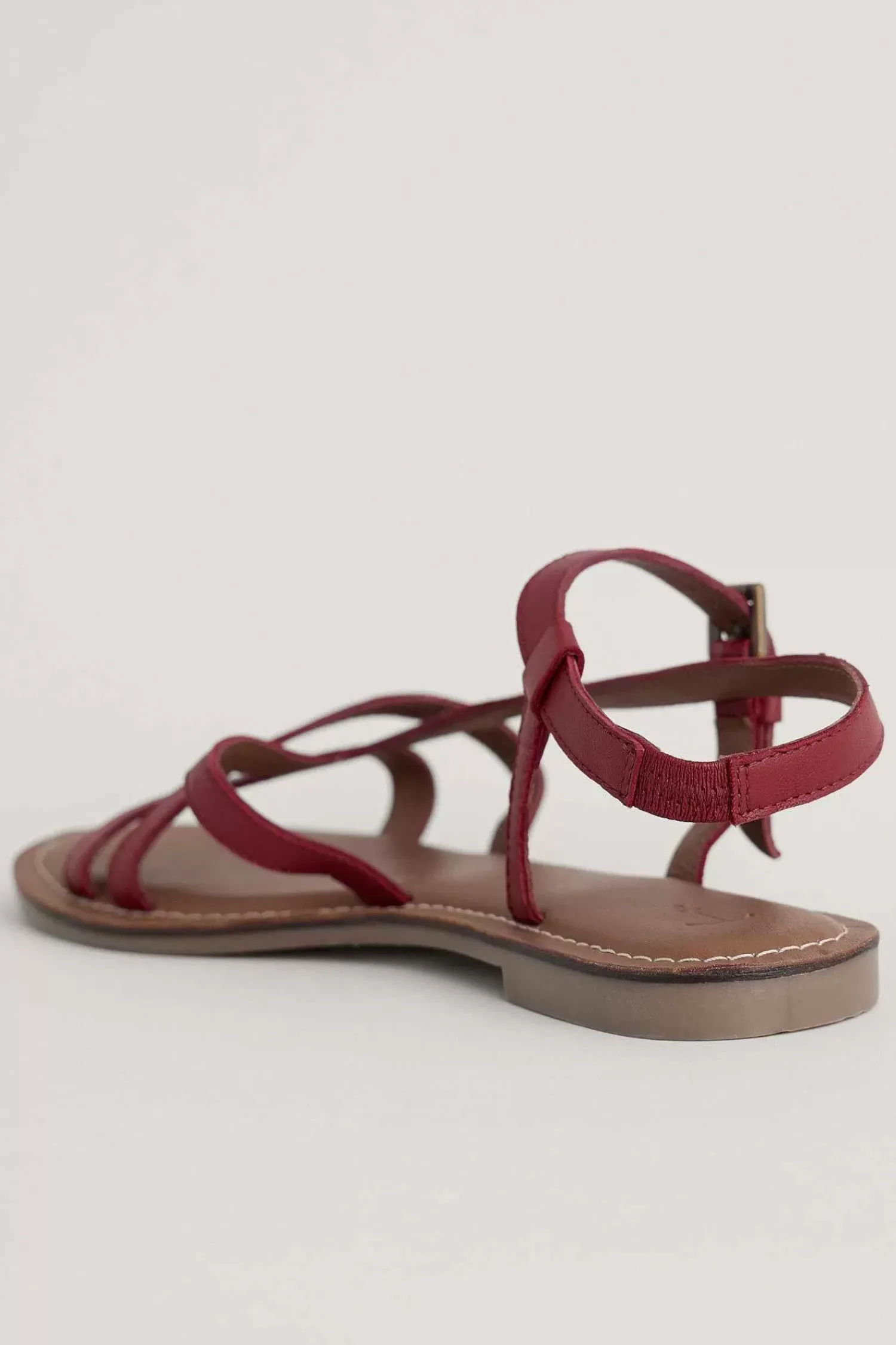 Sandals<Seasalt Cornwall Sea Step Strappy Leather Sandals Mainsail