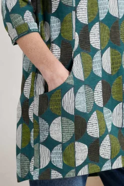 Tunics<Seasalt Cornwall Shore Foraging Printed Tunic (Gots) Circle Markings Seaway