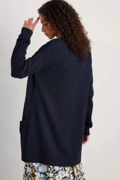 Knitwear<Seasalt Cornwall Southernwood Long Cardigan Maritime