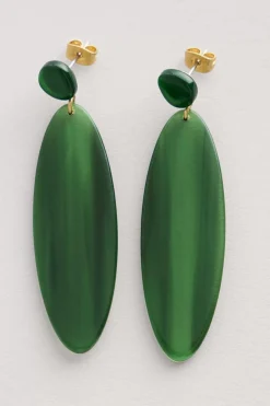 Jewellery<Seasalt Cornwall Stratton Drop Earrings Copse Mix