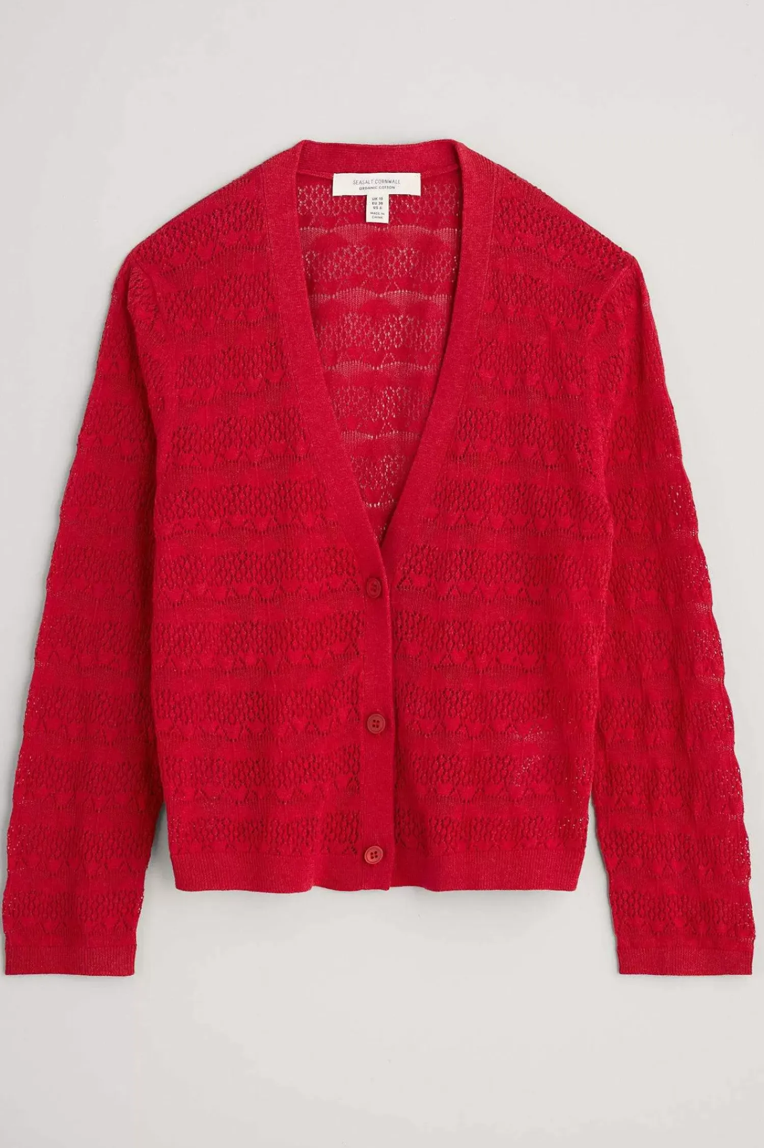 Knitwear<Seasalt Cornwall Sweet Day Cotton Cardigan Rudder