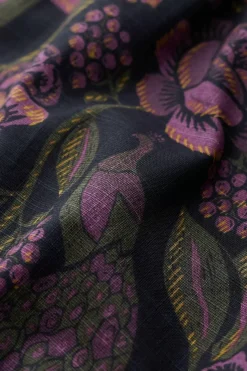 Skirts<Seasalt Cornwall Tawny Owl Midi Skirt Tapestry Bloom Grape