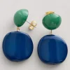 Jewellery<Seasalt Cornwall Torch Lily Drop Earrings Island Mix