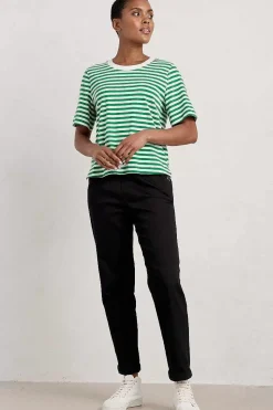 Trousers & Shorts<Seasalt Cornwall Waterdance Trousers Black