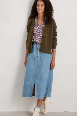 Tops<Seasalt Cornwall Wavecrest Jersey Shirt (Gots) Field Flower Chalk