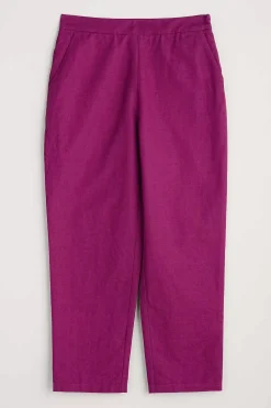 Trousers & Shorts<Seasalt Cornwall Westlin Straight Leg Suit Trousers Cassis