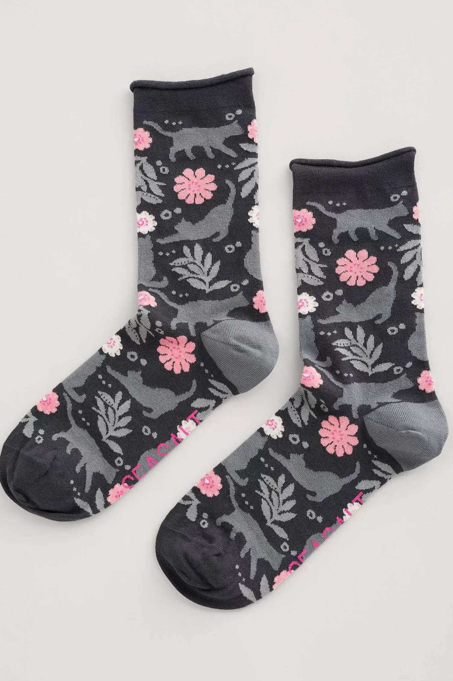 Socks & Tights<Seasalt Cornwall Women's Arty Organic Cotton Socks Heather Sketch Aran