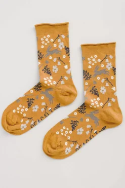 Socks & Tights<Seasalt Cornwall Women's Arty Socks Salt Marsh Maritime