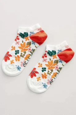 Socks & Tights<Seasalt Cornwall Women's Arty Trainer Socks Reed Whistle Aran