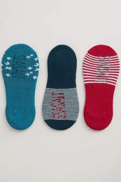Socks & Tights<Seasalt Cornwall Women's Everyday Liner Socks Pack Of 3 Cloud Pattern Mix