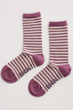 Socks & Tights<Seasalt Cornwall Women's Sailor Socks Starling Scatter Succulent